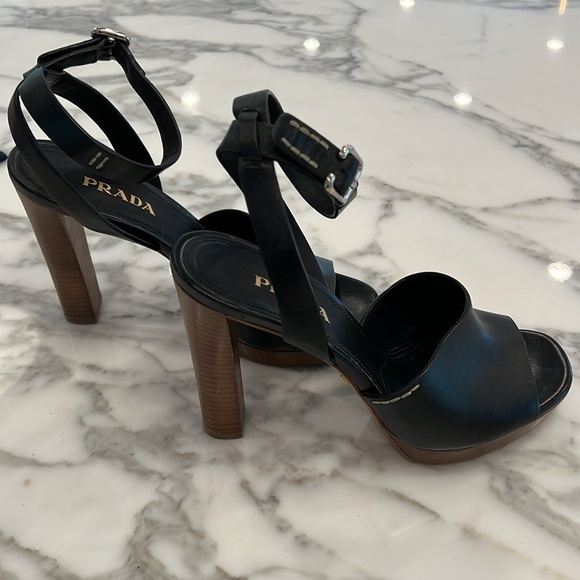 Prada Leather Sandals - Picture 4 of 6